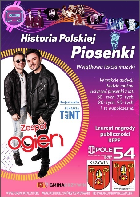 Historia Polskiej Piosenki - projekt edukacyjny 