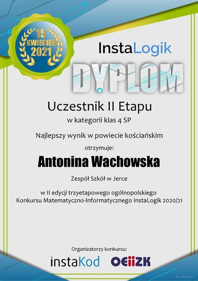 Konkurs InstaLogik IV edycja 2022/2023
