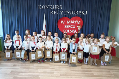 „W małym sercu Polska” Konkurs Recytatorski w Przedszkolu Samorządowym w Jerce