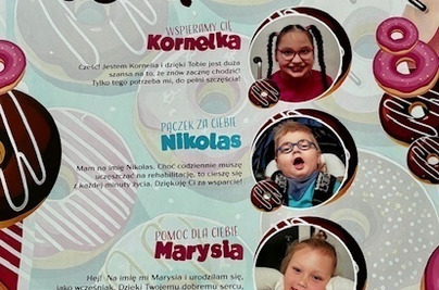 Akcja charytatywna „Pączki do Rączki”