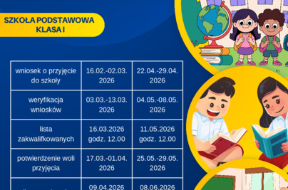 Rekrutacja do klasy pierwszej