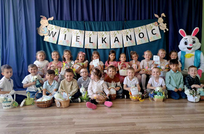 Zajączek w Przedszkolu Samorządowym w Jerce