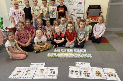 Mali Zdobywcy Odznak - Dzień Dziecka w Przedszkolu w Jerce