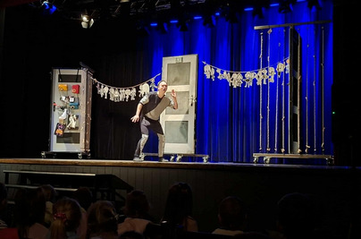 Wycieczka przedszkolaków na spektakl 