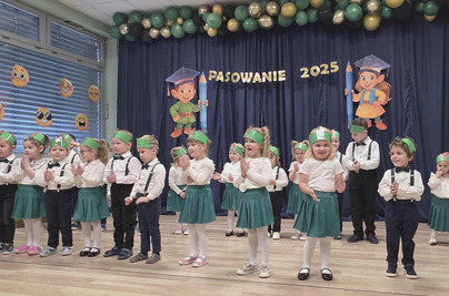 Pasowanie na Przedszkolaka w grupie Krasnale