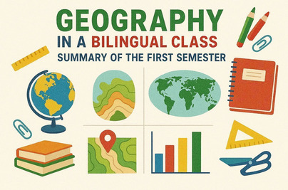 Geografia w klasie dwujęzycznej - podsumowanie I półrocza