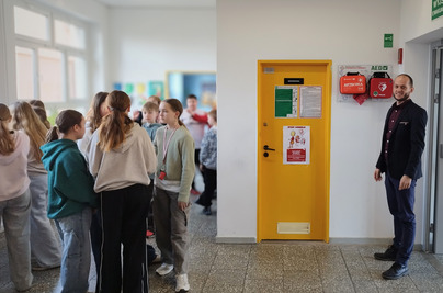 Defibrylator AED już w naszej szkole